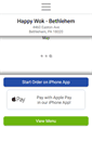 Mobile Screenshot of happywokbethlehem.com